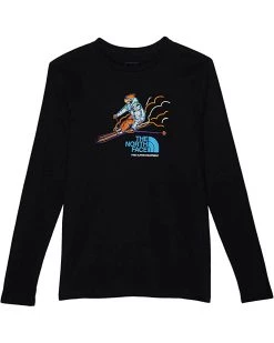 The North Face Kids Shirts & Tops Long Sleeve Graphic Tee (Little Kids/Big Kids) -The North Face shop 61Pkaq92VtL. AC SR736920