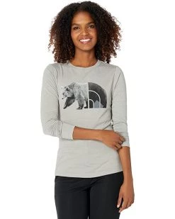 The North Face Shirts & Tops Long Sleeve Tri-Blend Bear Tee -The North Face shop 7104aBvROCL. AC SR736920