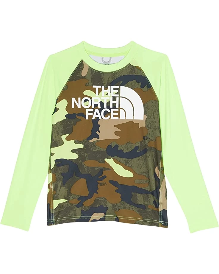 The North Face Kids Shirts & Tops Printed Amphibious Long Sleeve Sun Tee (Little Kids/Big Kids) 3 The North Face Kids Shirts & Tops Printed Amphibious Long Sleeve Sun Tee (Little Kids/Big Kids)